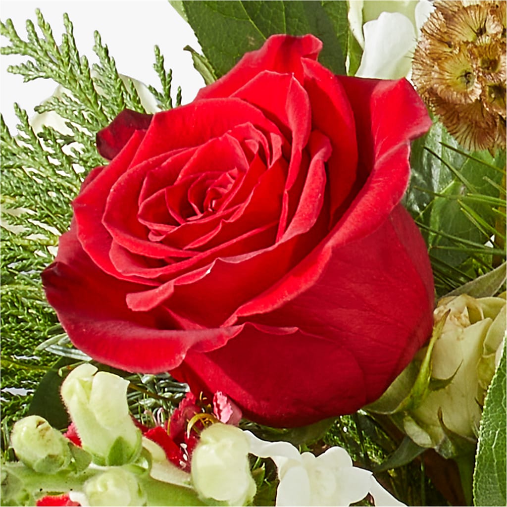Deck the Halls Bouquet –  Paola Parra Flowers, Clermont FL