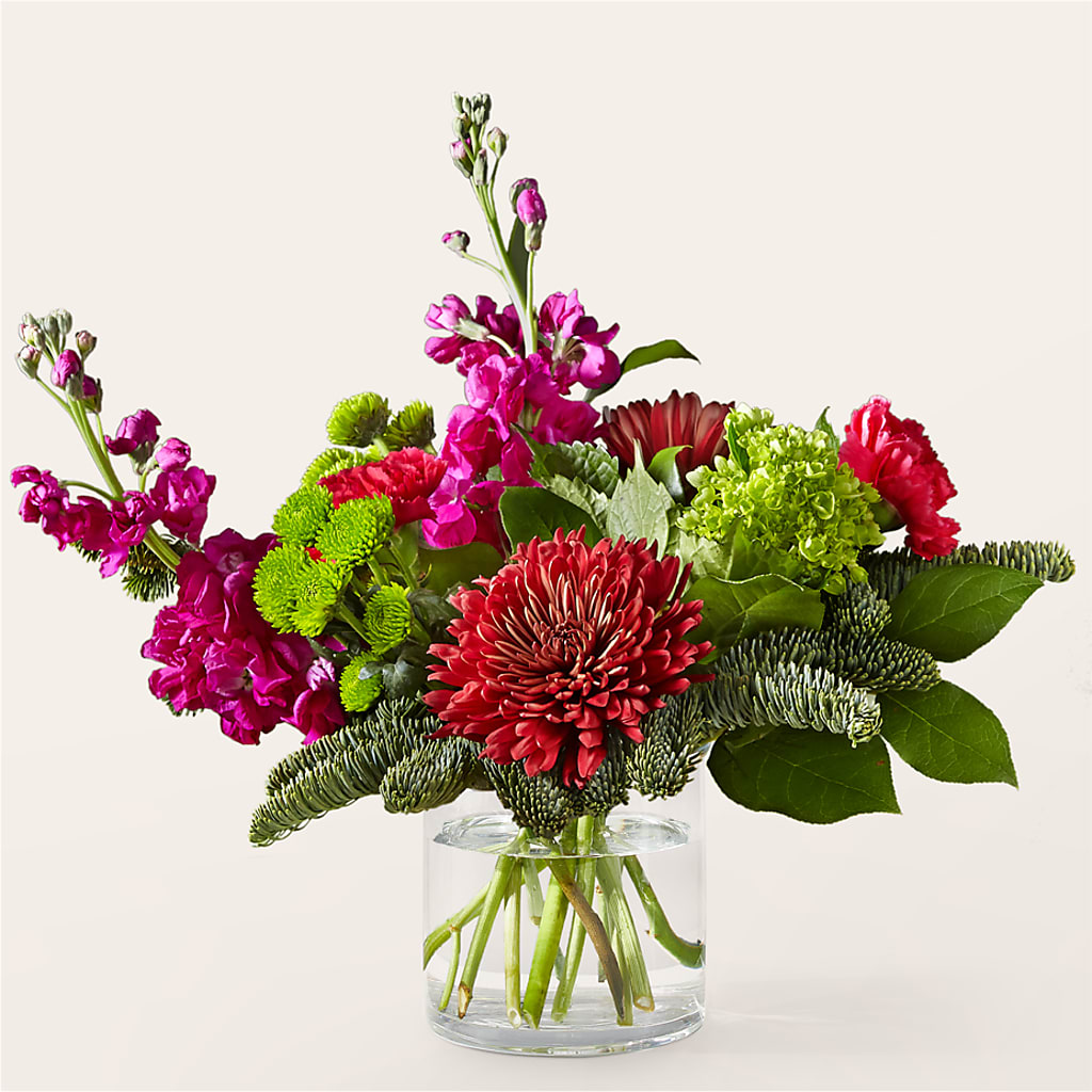 All the Tinsel Bouquet –  Paola Parra Flowers, Clermont FL