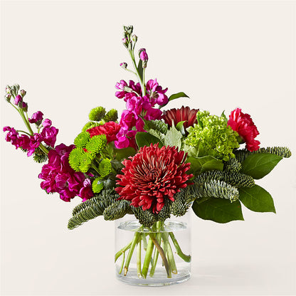 All the Tinsel Bouquet –  Paola Parra Flowers, Clermont FL