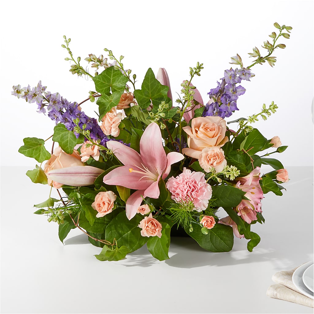 Blossom Time Centerpiece –  Paola Parra Flowers, Clermont FL