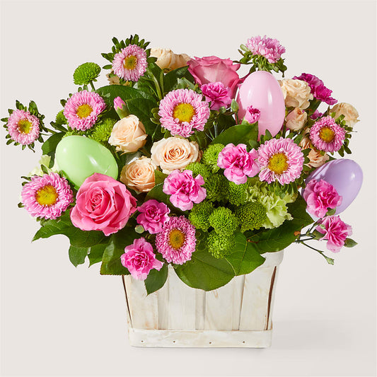 Get Eggcited Basket –  Paola Parra Flowers, Clermont FL