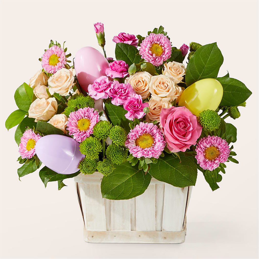 Get Eggcited Basket –  Paola Parra Flowers, Clermont FL