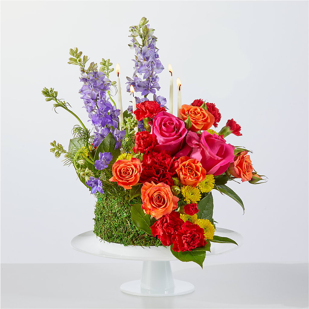 Best Year Yet Floral Cake –  Paola Parra Flowers, Clermont FL