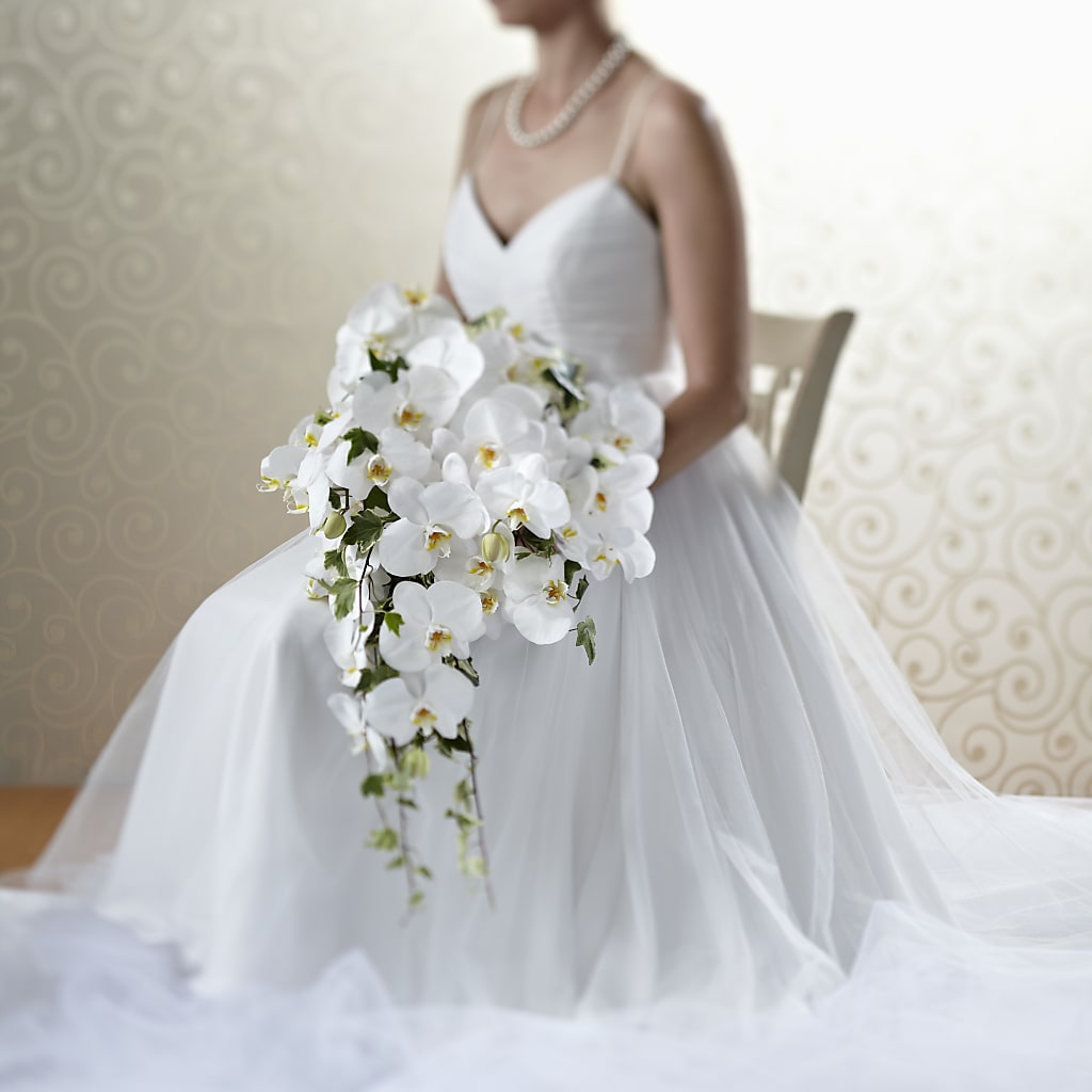 Classic White Bouquet –  Paola Parra Flowers, Clermont FL