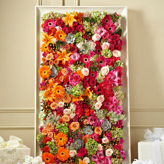 Fresh Picked Floral Wall –  Paola Parra Flowers, Clermont FL