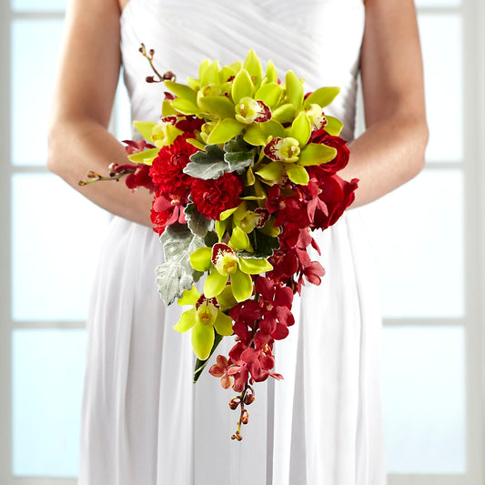 Elegant Orchid Bouquet –  Paola Parra Flowers, Clermont FL