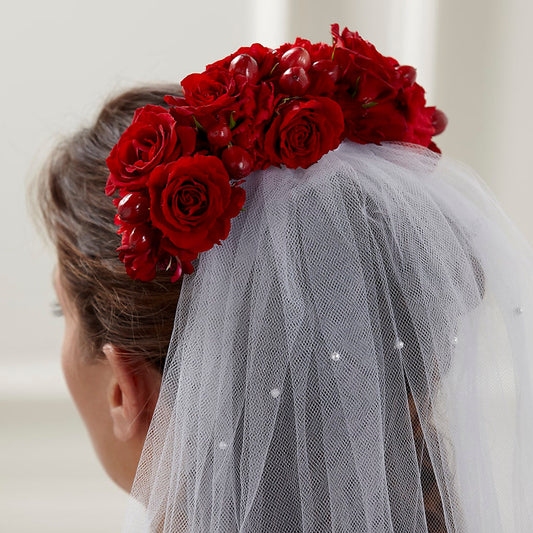 Heart's Happiness Hair Decor –  Paola Parra Flowers, Clermont FL